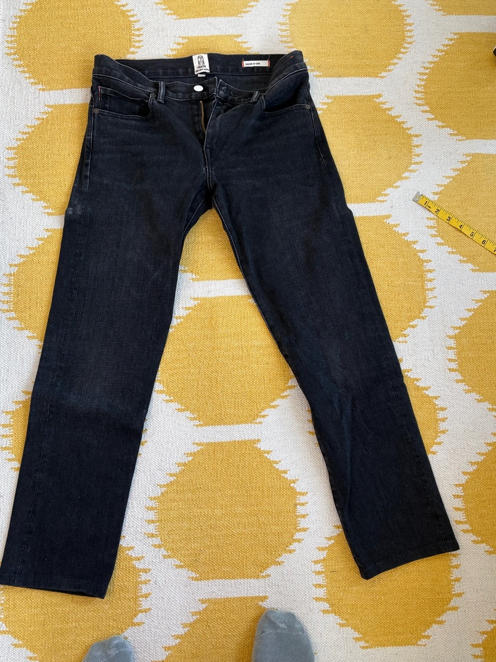 Hiroshi Kato black selvedge jeans